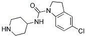 5-CHLORO-N-PIPERIDIN-4-YLINDOLINE-1-CARBOXAMIDE Struktur