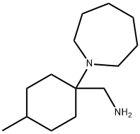 C-(1-AZEPAN-1-YL-4-METHYL-CYCLOHEXYL)-METHYLAMINE Struktur