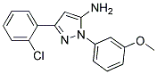 5-AMINO-1-(3-METHOXYPHENYL)-3-(2-CHLOROPHENYL)-1H-PYRAZOLE