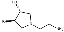 (3R,4R)-1-(2-AMINO-ETHYL)-PYRROLIDINE-3,4-DIOL Struktur