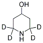 4-HYDROXYPIPERIDINE-2,2,6,6-D4 Struktur