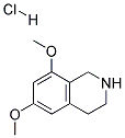 6,8-DIMETHOXY-1,2,3,4-TETRAHYDROISOQUINOLINE HYDROCHLORIDE Struktur