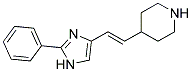 4-[2-(2-PHENYL-1H-IMIDAZOL-4-YL)-VINYL]-PIPERIDINE Struktur