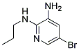 5-BROMO-N2-PROPYL-PYRIDINE-2,3-DIAMINE Struktur