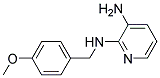 N2-(4-METHOXY-BENZYL)-PYRIDINE-2,3-DIAMINE Struktur