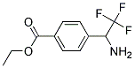 4-(1-AMINO-2,2,2-TRIFLUORO-ETHYL)-BENZOIC ACID ETHYL ESTER Struktur