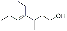 (E)-4-ETHYL-3-METHYLENE-HEPT-4-EN-1-OL Struktur