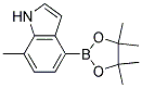 7-METHYL-4-(4,4,5,5-TETRAMETHYL-1,3,2-DIOXABOROLAN-2-YL)-1H-INDOLE Struktur