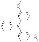 BIS-(3-METHOXY-PHENYL)-PHENYL-AMINE Struktur