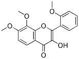 3-HYDROXY-7,8,2'-TRIMETHOXYFLAVONE Struktur