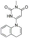 3-METHYL-6-OCTAHYDROQUINOLIN-1(2H)-YLPYRIMIDINE-2,4(1H,3H)-DIONE Struktur