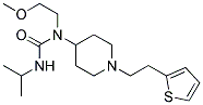 N'-ISOPROPYL-N-(2-METHOXYETHYL)-N-(1-[2-(2-THIENYL)ETHYL]PIPERIDIN-4-YL)UREA Struktur