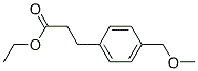 3-(4-METHOXYMETHYL-PHENYL)-PROPIONIC ACID ETHYL ESTER Struktur