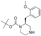 (S)-2-(2-METHOXY-BENZYL)-PIPERAZINE-1-CARBOXYLIC ACID TERT-BUTYL ESTER Struktur