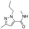 5-METHYL-2-PROPYL-2H-PYRAZOLE-3-CARBOXYLIC ACID METHYLAMIDE Struktur