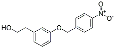 3-(4-NITRO BENZYLOXY)-PHENYLETHYL ALCOHOL Struktur