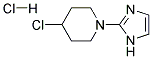 4-CHLORO-1-(1H-IMIDAZOL-2-YL)-PIPERIDINE HCL Struktur