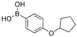 4-CYCLOPENTOXYPHENYLBORONIC ACID Struktur