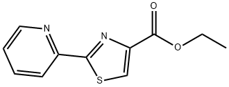 2-PYRIDIN-2-YL-THIAZOLE-4-CARBOXYLIC ACID ETHYL ESTER Struktur