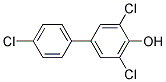 3,4',5-TRICHLORO-4-BIPHENYLOL Struktur