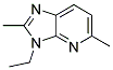 3-ETHYL-2,5-DIMETHYL-3H-IMIDAZO[4,5-B]PYRIDINE Struktur