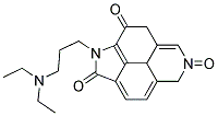 6-[3-(DIETHYLAMINO)PROPYL]-1H-INDOLO[5,4,3-DEF]ISOQUINOLINE-2,5,7(6H)-TRIONE Struktur