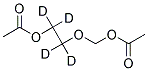 2-OXA-1,4-BUTANEDIOL DIACETATE-3,3,4,4-D4 Struktur