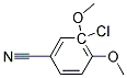 3-CHLOROVERATRONITRILE Struktur