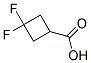 3,3-DIFLUOROCYCLOBUTANECARBOXYLIC ACID Struktur