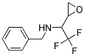 BENZYL-(2,2,2-TRIFLUORO-1-OXIRANYL-ETHYL)-AMINE Struktur