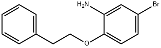 5-BROMO-2-(PHENETHYLOXY)ANILINE Struktur