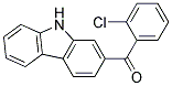 (9H-CARBAZOL-2-YL)-(2-CHLORO-PHENYL)-METHANONE Struktur