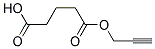 PENTANEDIOIC ACID MONOPROP-2-YNYL ESTER Struktur