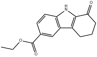 ETHYL 1-OXO-2,3,4,9-TETRAHYDRO-1H-CARBAZOLE-6-CARBOXYLATE Struktur