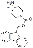 (9H-FLUOREN-9-YL)METHYL 4-AMINO-4-METHYLPIPERIDINE-1-CARBOXYLATE Struktur