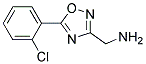 (5-(2-CHLOROPHENYL)-1,2,4-OXADIAZOL-3-YL)METHANAMINE Struktur