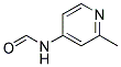 N-(2-METHYLPYRIDIN-4-YL)FORMAMIDE Struktur