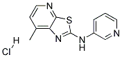 7-METHYL-N-PYRIDIN-3-YL[1,3]THIAZOLO[5,4-B]PYRIDIN-2-AMINE HYDROCHLORIDE Struktur