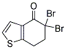 5,5-DIBROMO-6,7-DIHYDRO5H-BENZO[B]THIOPHEN-4-ONE Struktur