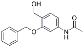 N-[3-(BENZYLOXY)-4-(HYDROXYMETHYL)PHENYL]ACETAMIDE Struktur