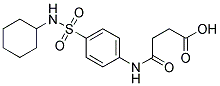 N-(4-CYCLOHEXYLSULFAMOYL-PHENYL)-SUCCINAMIC ACID Struktur