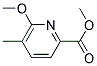 6-METHOXY-5-METHYL-PYRIDINE-2-CARBOXYLIC ACID METHYL ESTER Struktur