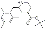 (R)-3-(2,4,6-TRIMETHYL-BENZYL)-PIPERAZINE-1-CARBOXYLIC ACID TERT-BUTYL ESTER Struktur