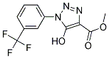 METHYL 5-HYDROXY-1-[3-(TRIFLUOROMETHYL)PHENYL]-1H-1,2,3-TRIAZOLE-4-CARBOXYLATE Struktur