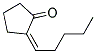 2-PENT-(Z)-YLIDENE-CYCLOPENTANONE Struktur