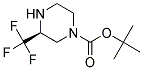 (S)-3-TRIFLUOROMETHYL-PIPERAZINE-1-CARBOXYLIC ACID TERT-BUTYL ESTER Struktur