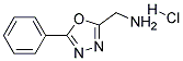 (5-PHENYL-1,3,4-OXADIAZOL-2-YL)METHANAMINE HYDROCHLORIDE Struktur