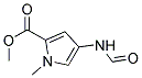 METHYL 4-FORMAMIDO-1-METHYL-1H-PYRROLE-2-CARBOXYLATE Struktur