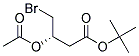 (S)-3-ACETOXY-4-BROMO-BUTYRIC ACID TERT-BUTYL ESTER Struktur