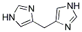 BIS-(1H-IMIDAZOL-4-YL)-METHANE Struktur